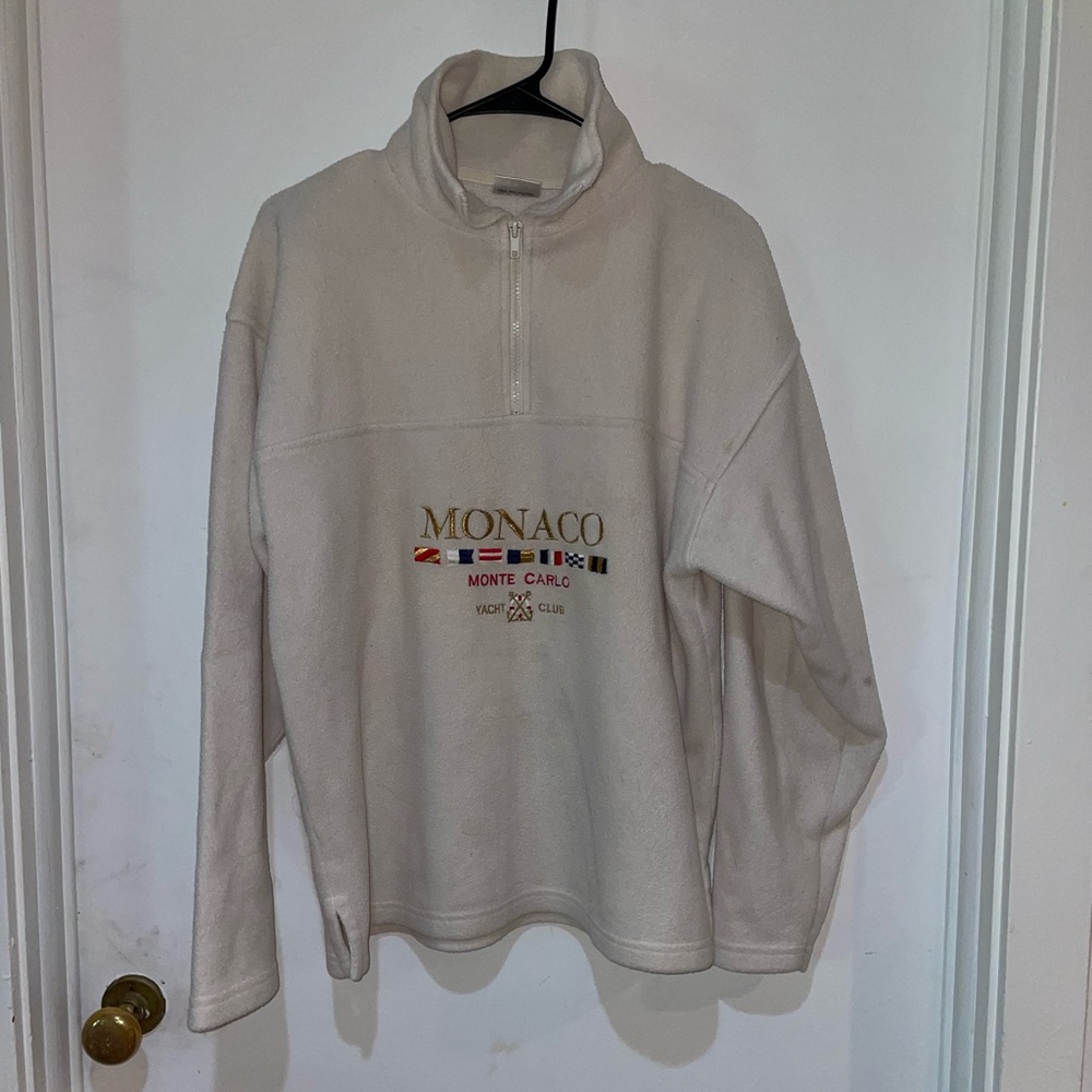 Women’s fleece Cream Sweater